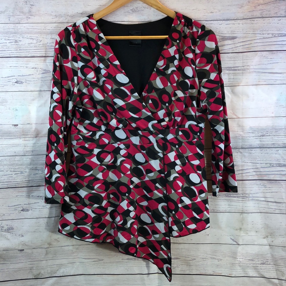 Jfb Blouse Long Sleeve Size L
